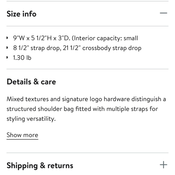 Cole Haan Shoulder Leather Bag - Picture 15 of 15